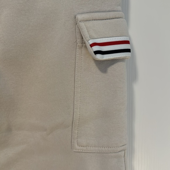 Tommy Hilfiger Men's/Teen Elastic Waistband Drawstring Cargo Jogger Sweatpants S - Picture 4 of 8